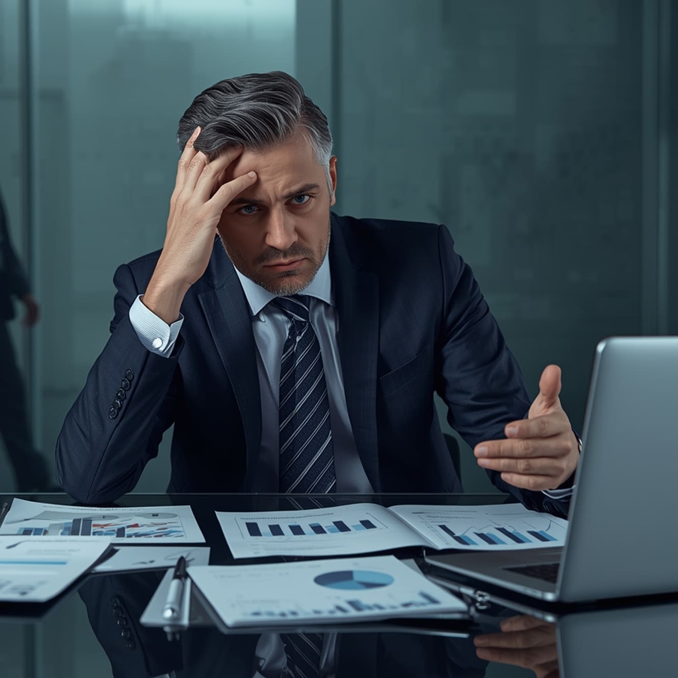 Frustrated Businessman 